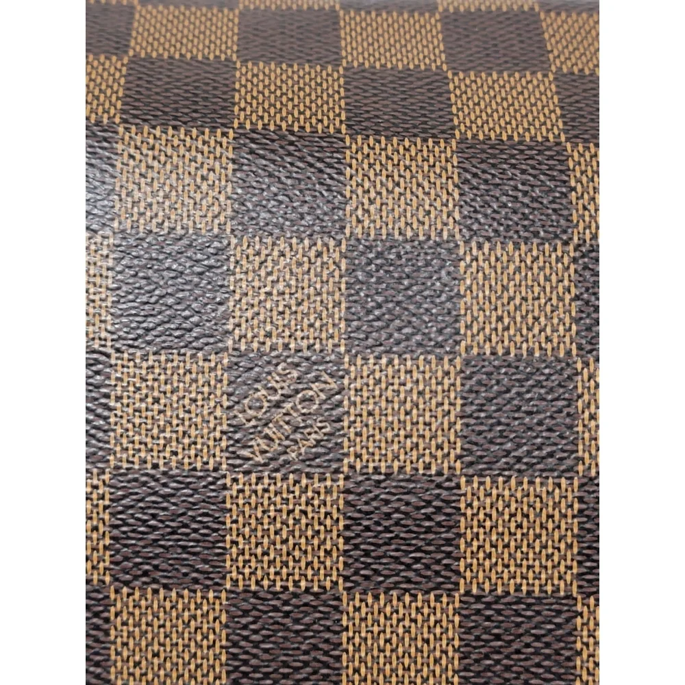 Louis Vuitton Damier Ebene Canvas Shelton MM Messenger Bag Brown